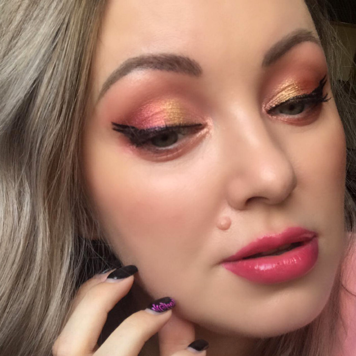 Pat McGrath Rose Decadence Makeup Look