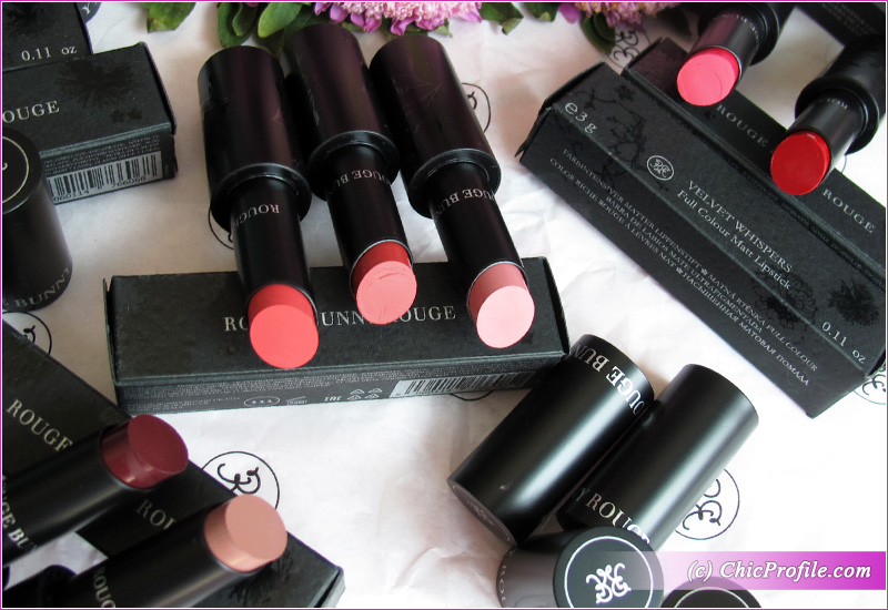 Rouge Bunny Rouge Full Colour Matt Lipsticks Collection