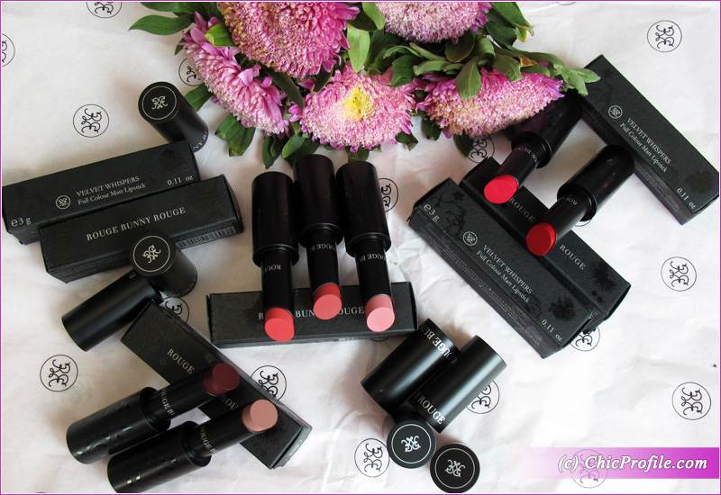 Rouge Bunny Rouge Full Colour Matt Lipsticks Range