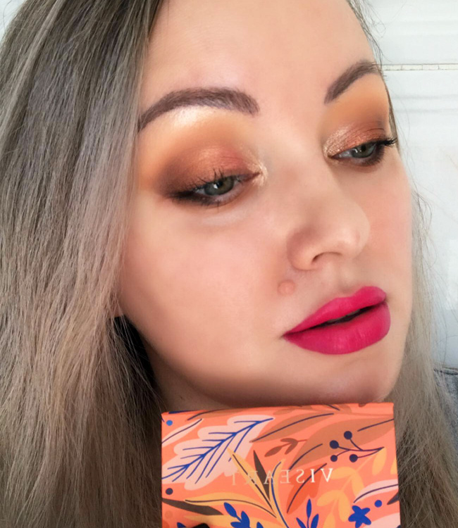 Viseart Apricotine Petit Pro Palette Pink Lips