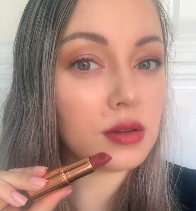 Charlotte Tilbury First Dance Matte Revolution Lipstick Makeup Look