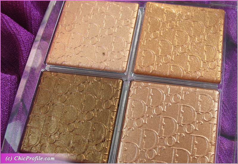 Dior Backstage 005 Copper Gold Glow Face Palette Close-Up