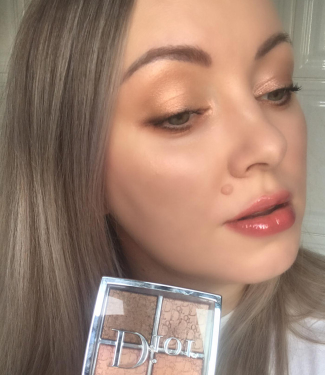 Dior Backstage 005 Copper Gold Glow Face Palette Makeup