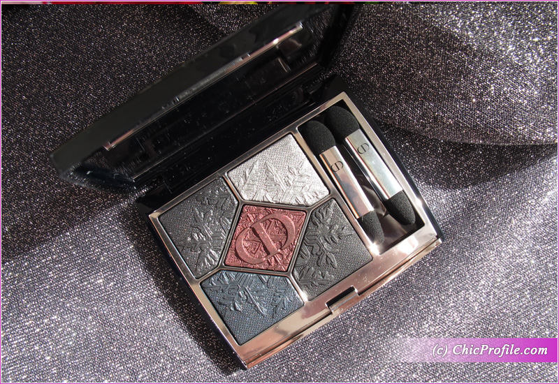 Dior Golden Nights (089) Black Night Eyeshadow Palette Review Open