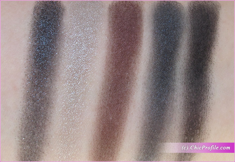 Dior Golden Nights (089) Black Night Eyeshadow Palette Swatches