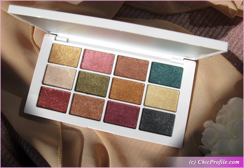 Makeup by Mario Master Metallics Eyeshadow Palette Open