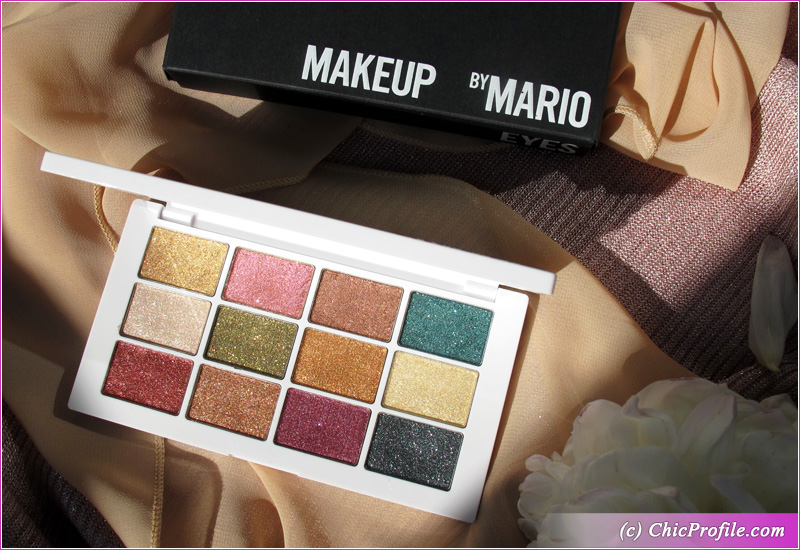 Makeup by Mario Master Metallics Eyeshadow Palette Packaging