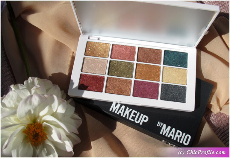 Makeup by Mario Master Metallics Eyeshadow Palette Review, Live