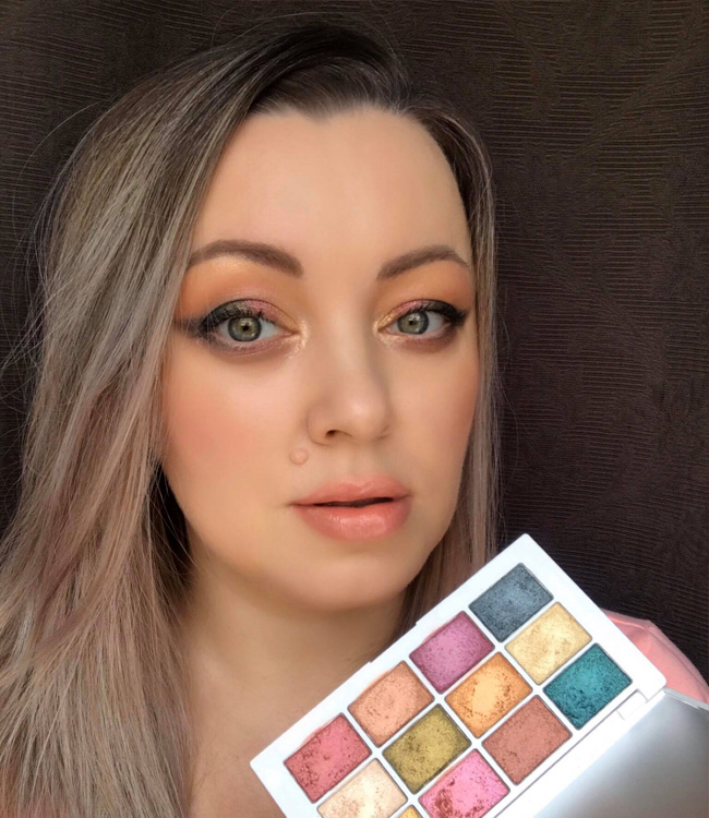 Makeup by Mario Master Metallics Eyeshadow Palette Makeup Look