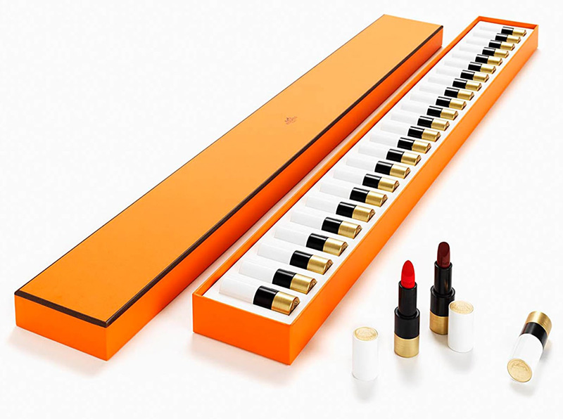 Hermes Holiday 2020 Piano 24 Lipsticks Set Packaging
