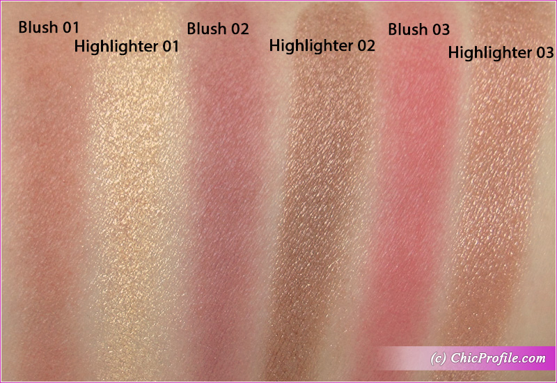 SUQQU Powder Blush Compact 102 Swatches