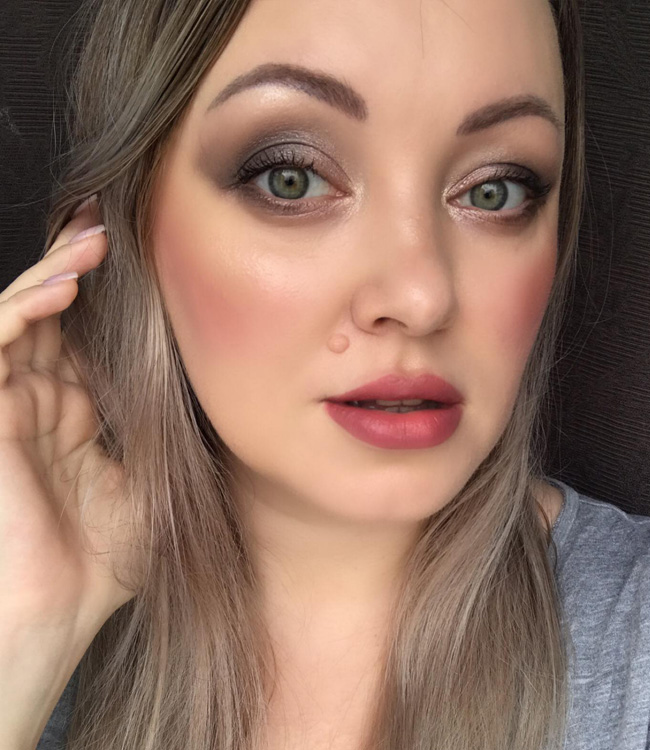 Tom Ford Nude Dip Makeup Look