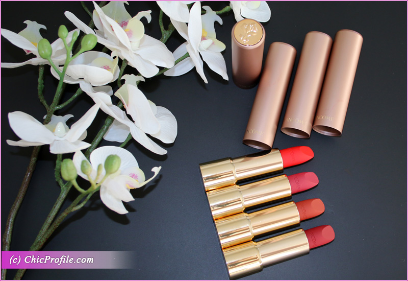 Lancome L'Absolu Rouge Intimatte Lipsticks