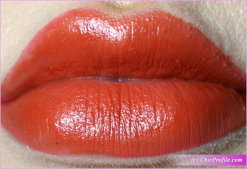 L'Absolu Rouge Intimatte (169) Love Rendez-Vous Lip Swatch