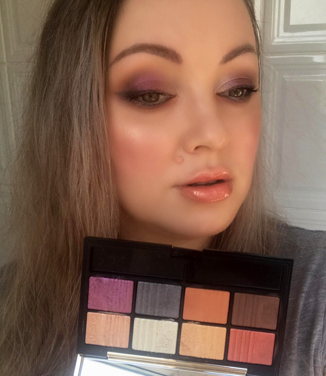 SUQQU Holiday Eyeshadow Palette Purple Makeup