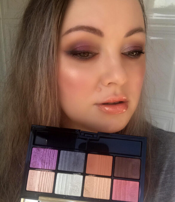SUQQU Holiday Eyeshadow Palette Review, Live Swatches, Makeup Look