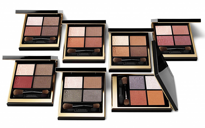 SUQQU Spring 2021 Color Collection Eyeshadow Quads