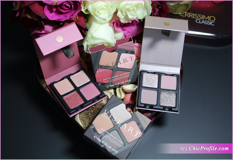 Viseart Lilas Petits Fours Eyeshadow Palettes Framboise Lilas