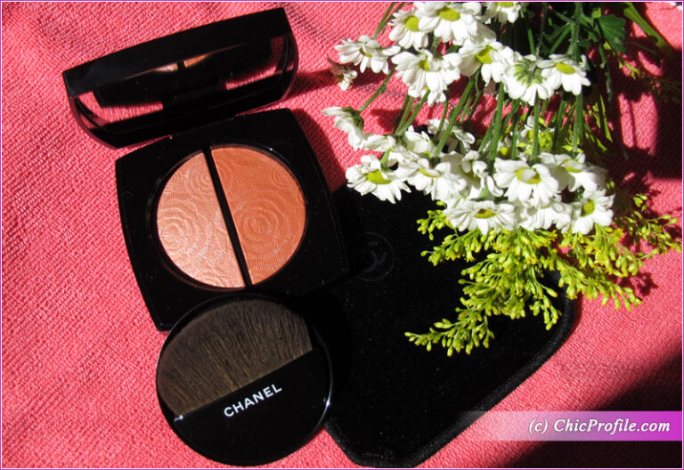 Chanel Fleurs de Printemps Blush and Highlighter Duo Review, Live