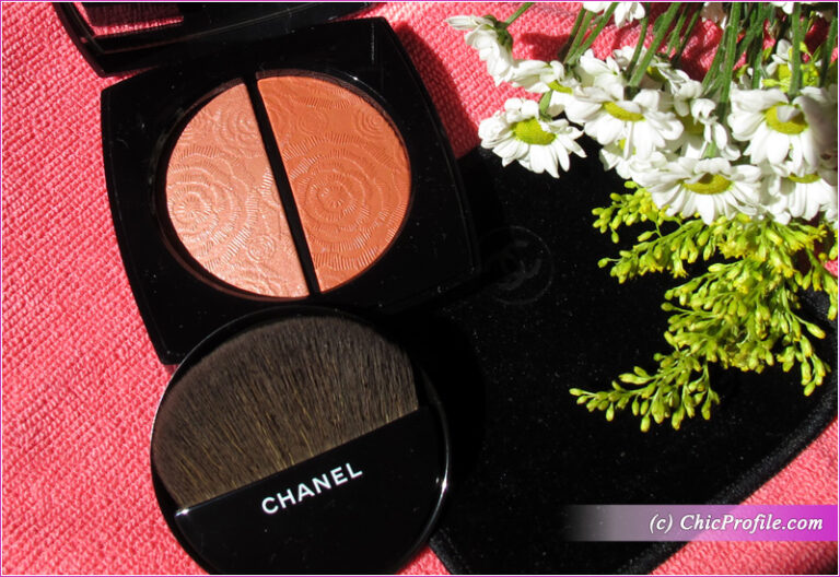 ChanelFleursdePrintempsDuoBlushHighlighterReview Beauty Trends