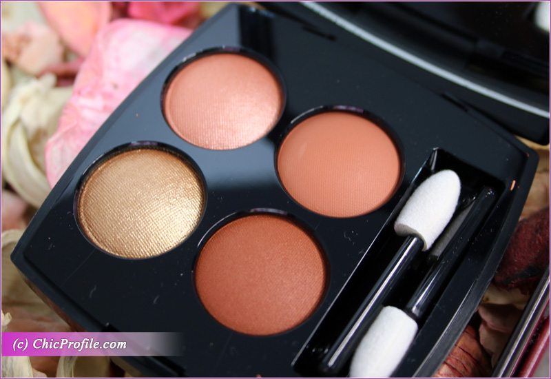 Chanel Warm Memories (354) Les 4 Ombres Eyeshadow Quad Review