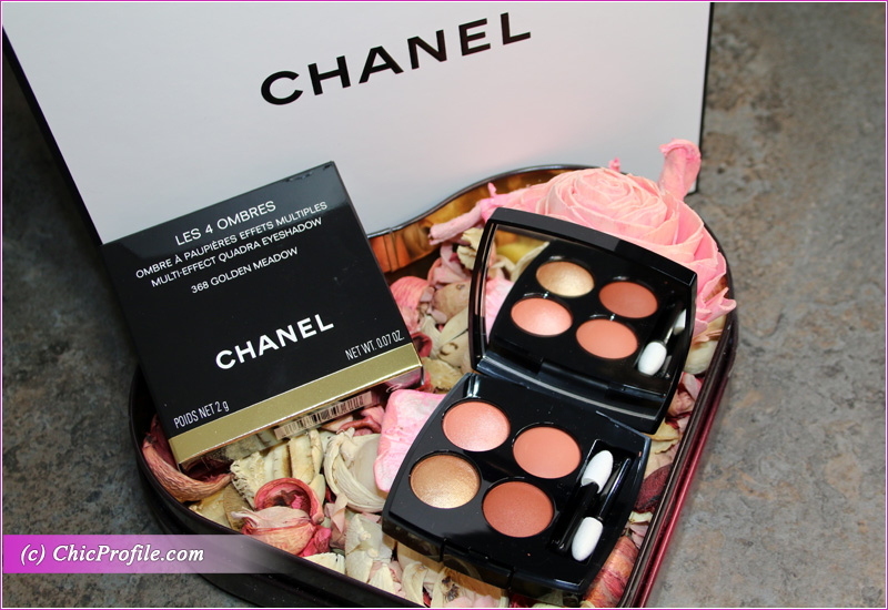 Chanel Lumieres et Vibrations (382) Les 4 Ombres Multi-Effect Quadra  Eyeshadow Review & Swatches