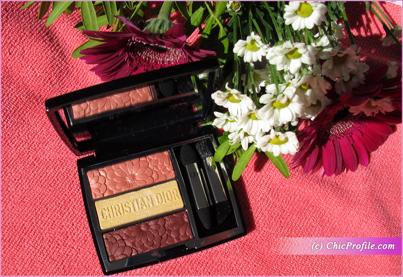 Dior Trioblique Pure Glow (643) Pure Petals Eyeshadow Palette Open