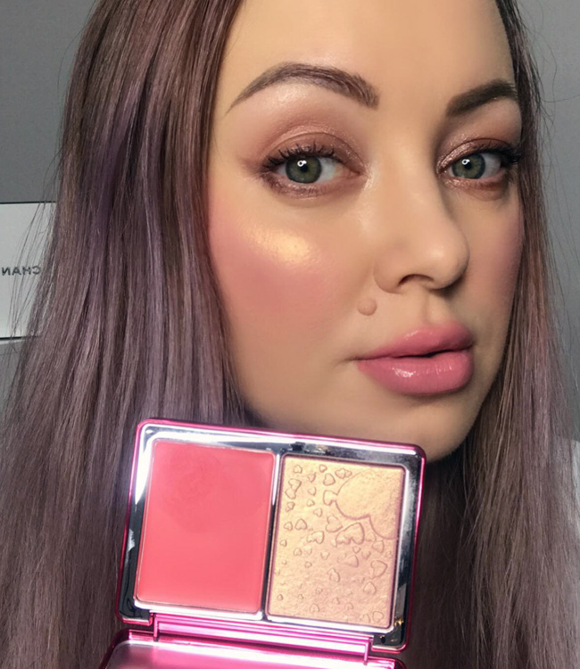 Natasha Denona Love Cheek Duo Review, Live Swatches, Makeup Look ...