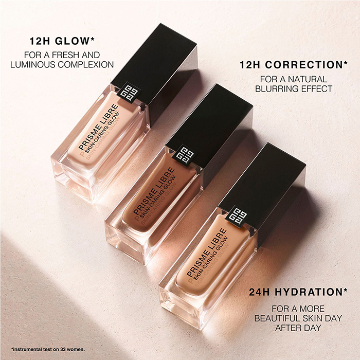 Givenchy Prisme Libre SkinCaring Glow Foundation for Spring 2021 Available Now Beauty