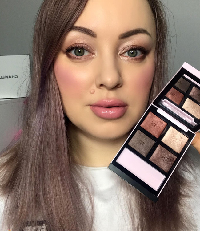 Tom Ford Rose Prick Body Heat Eye Color Quad Review, Live Swatches ...