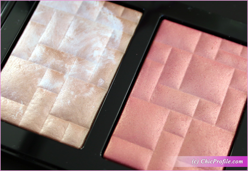 Bobbi Brown Pink Glow & Sunset Glow Highlighting Powder Duo Live Swatches, Look - Beauty Latest Makeup Collections | Chic Profile