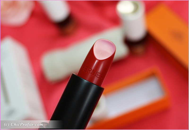 Hermes Rose Epice, Rose, Rouge e Satin Lipsticks Review, Live  Swatches, Makeup Looks - Beauty Trends and Latest Makeup Collections