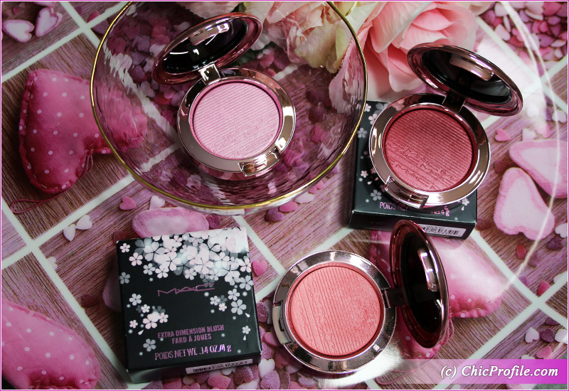 MAC Under My Plum, Dilly-Dolly Extra Dimension Blush Packaging