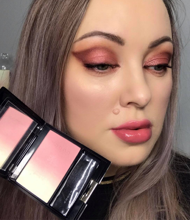 SUQQU Sakurahikari 124 Pure Color Blush Review, Live