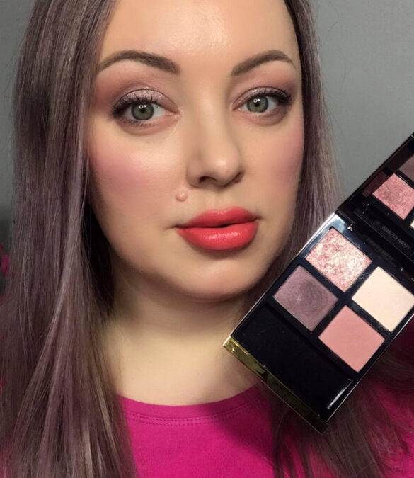 Tom Ford Insolent Rose Eyeshadow Quad Review, Live Swatches & Makeup ...