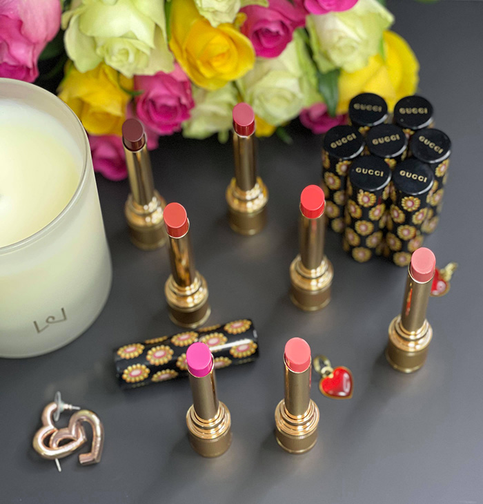 Gucci Rouge de Beauté Brillant Lipsticks Swatches - Beauty Trends and  Latest Makeup Collections | Chic Profile